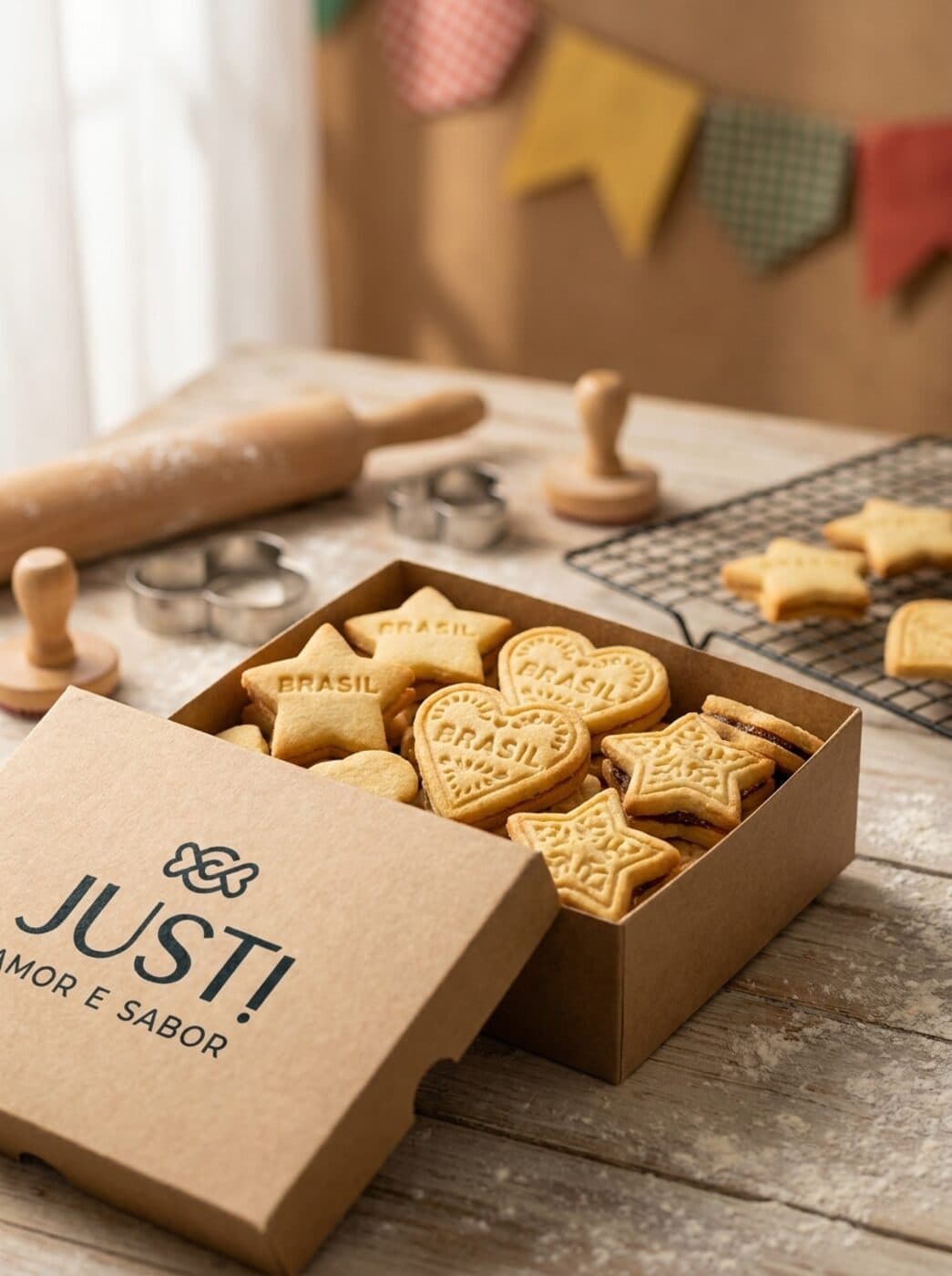 Buquê de Biscoitos