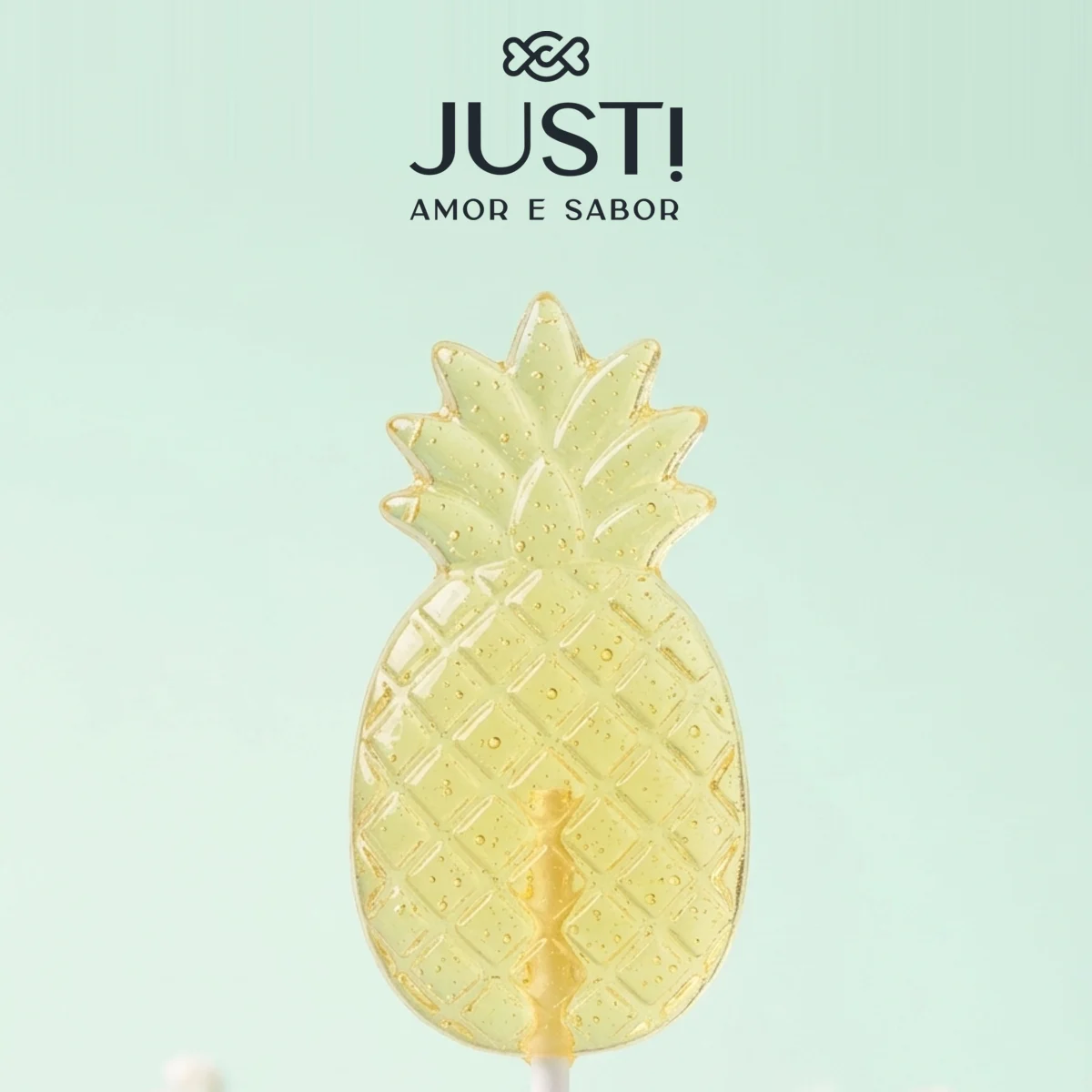 Pirulito Abacaxi — JUST! Amor e Sabor