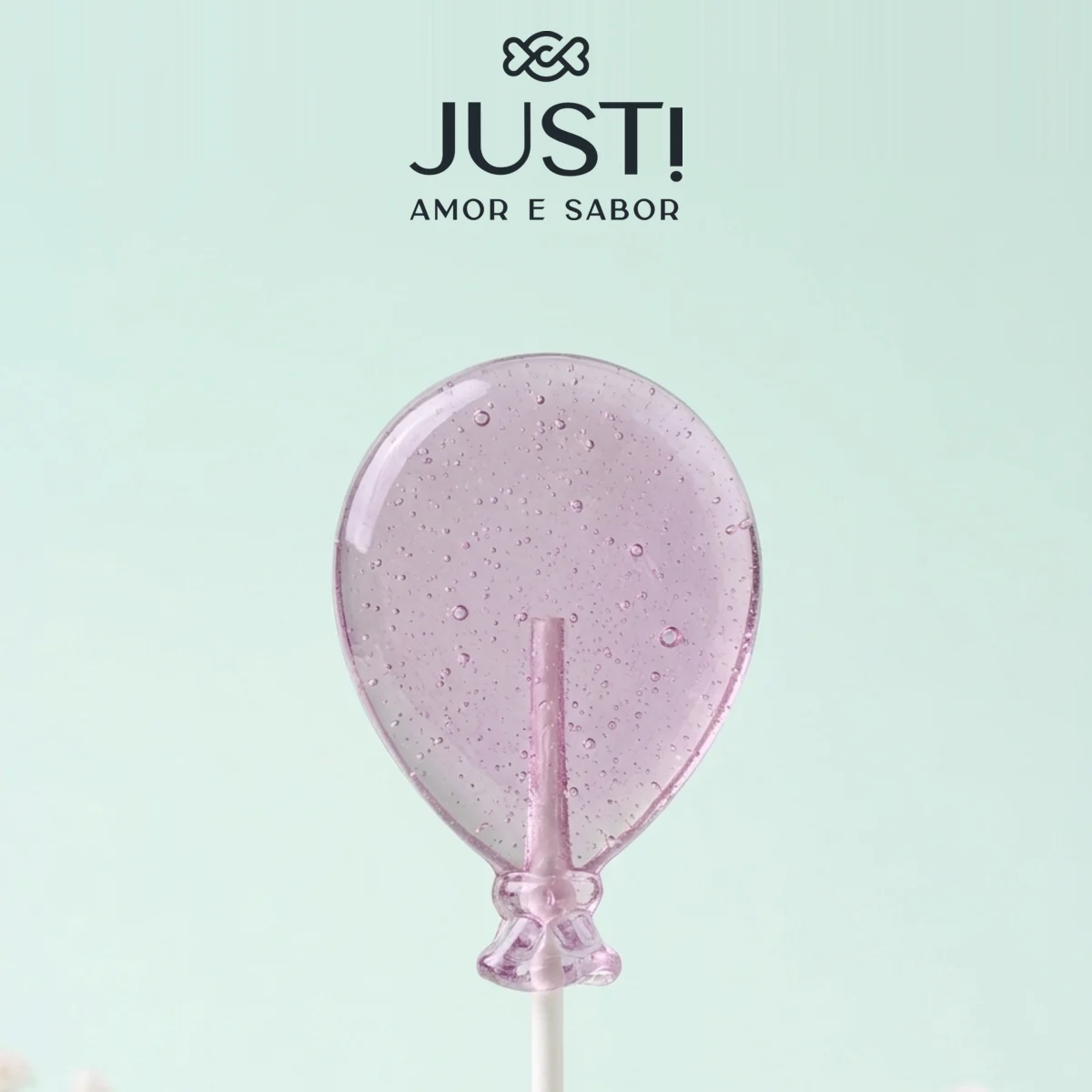 Pirulito Balão de Aniversário — JUST! Amor e Sabor