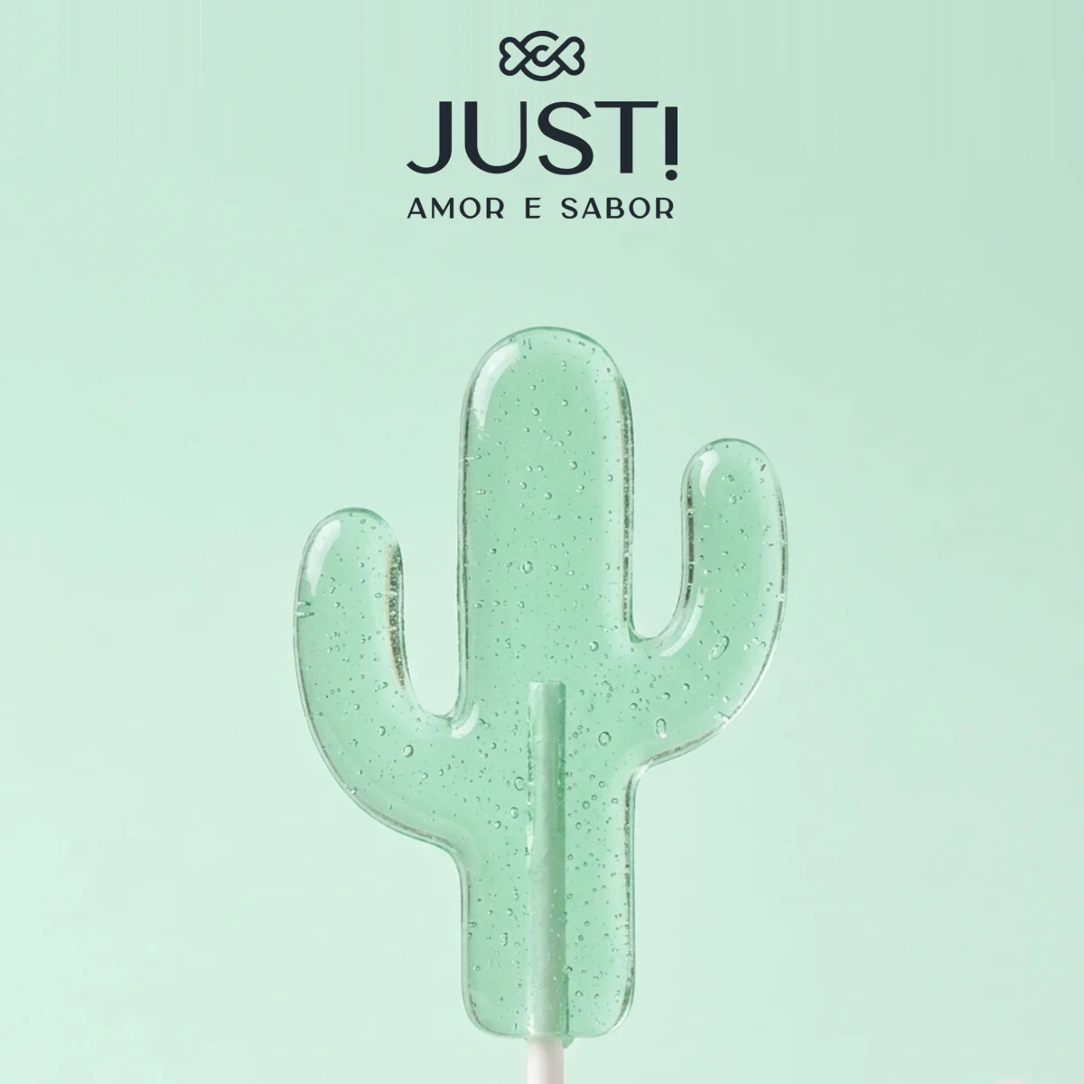 Pirulito Cacto — JUST! Amor e Sabor