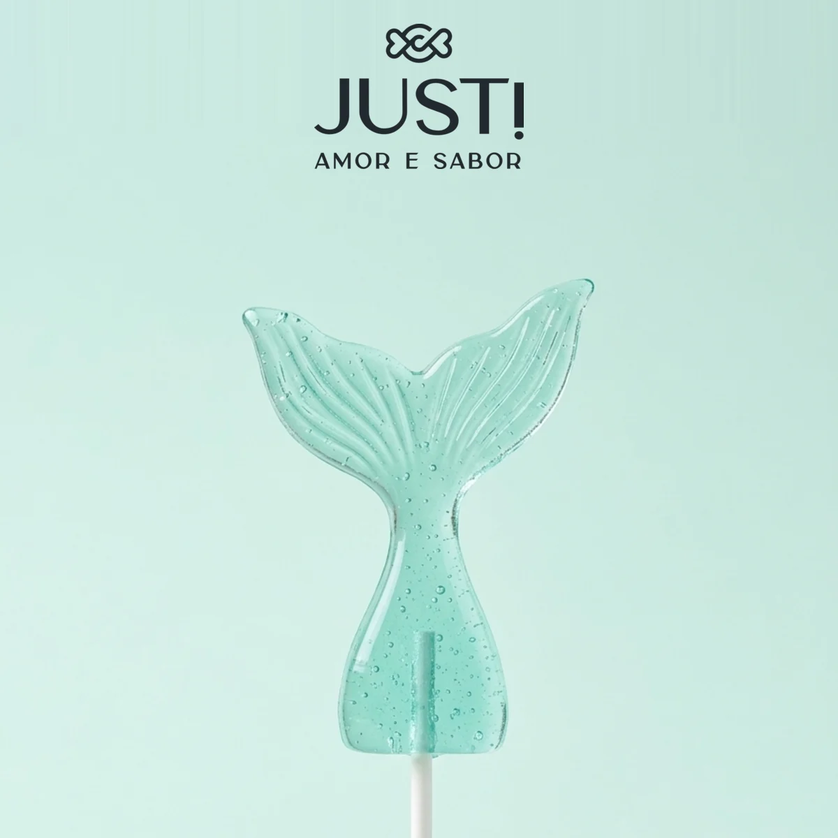 Pirulito Cauda de Sereia — JUST! Amor e Sabor